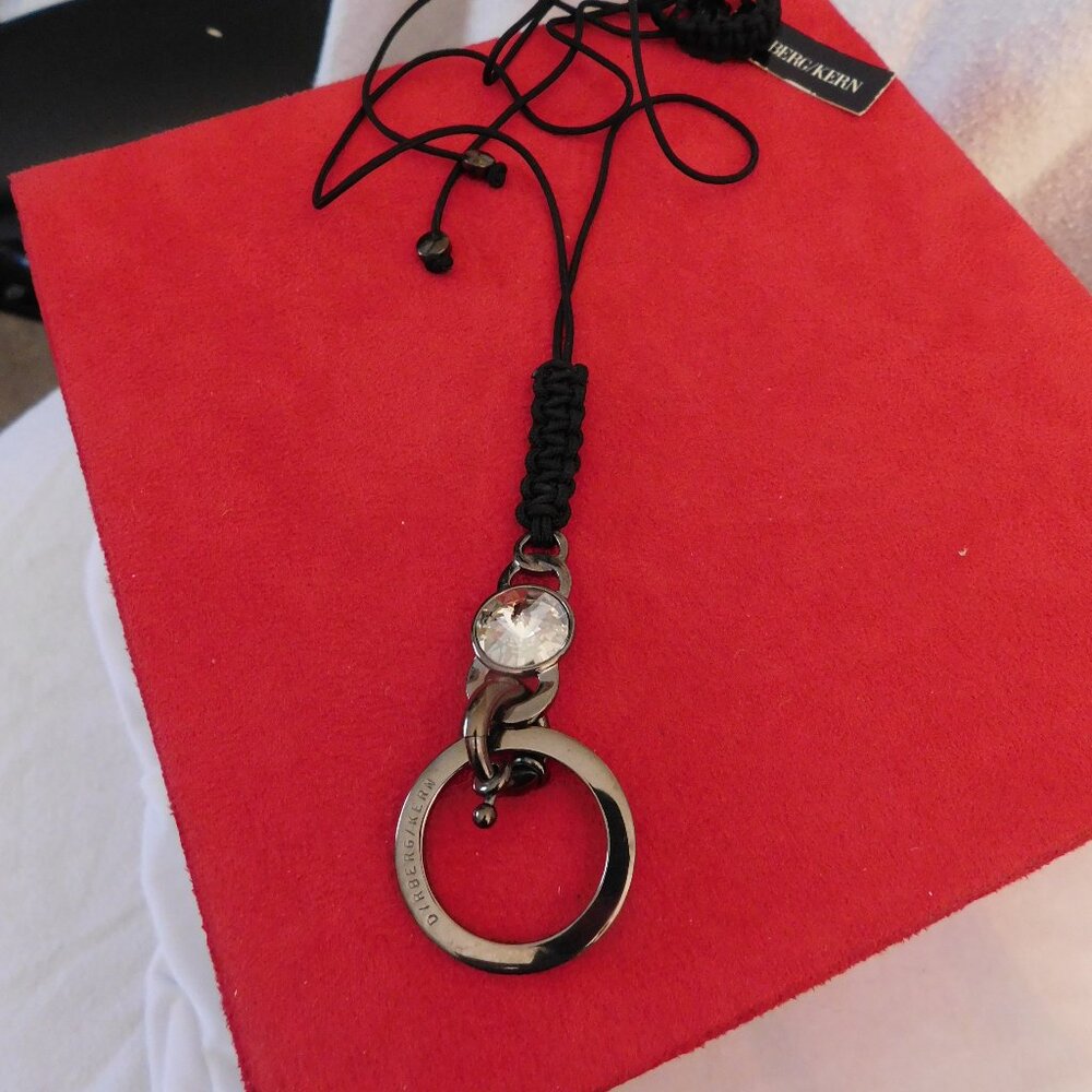 Ladies Dyrberg/Kern Sarisha GM Black Necklace